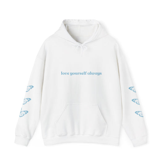 Love yourself - hooded sweatshirt